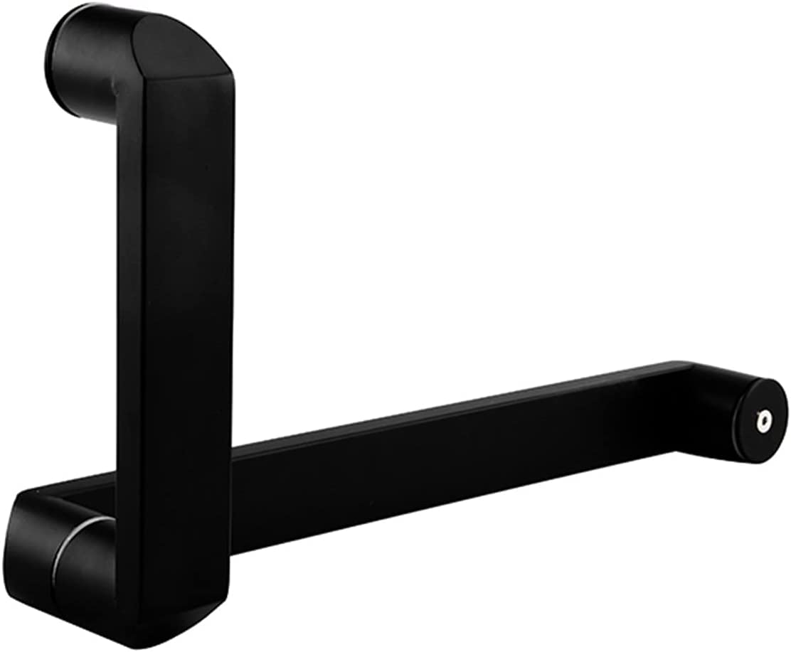 TIANQIHAO Bathroom Door Handle Sets Replacement Shower Door Handle for Frameless Glass Door Towel Bar Pull Push Handle,185mm+385mm