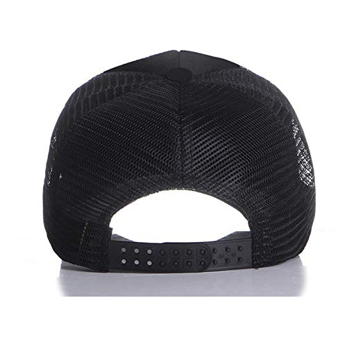 Sixone BLM Black Lives Matter Snapback Trucker Hat - Adjustable BLM Flat Brim Bill Mesh Baseball Cap for Men and Women3