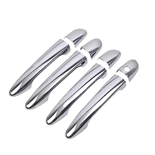 Garniture décorative poignée Mazda CX5 carbone chrome 2012-2022 C