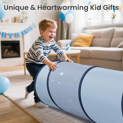 image for Tiny Land Kids Play Tunnel Tent for Toddlers, 69