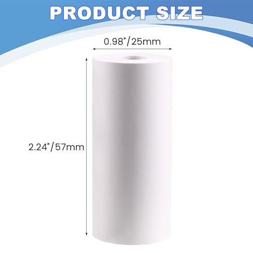 Papel térmico de 57x25 mm en 30 rollos de color para cámaras infantiles 7