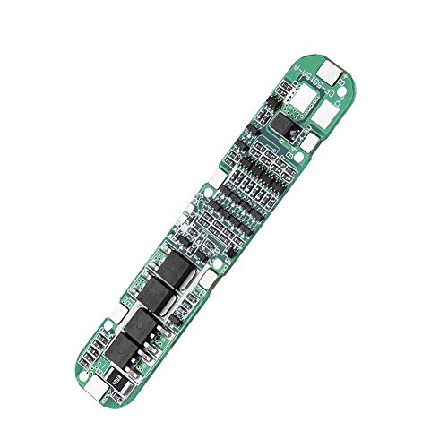 Módulo de protección de batería, 18.5V / 21V 15A 5S Batería de iones de litio Tarjeta de protección BMS para herramienta de energía eléctrica 18560 Soporte de baterías Protección contra sobrecarga, Pr