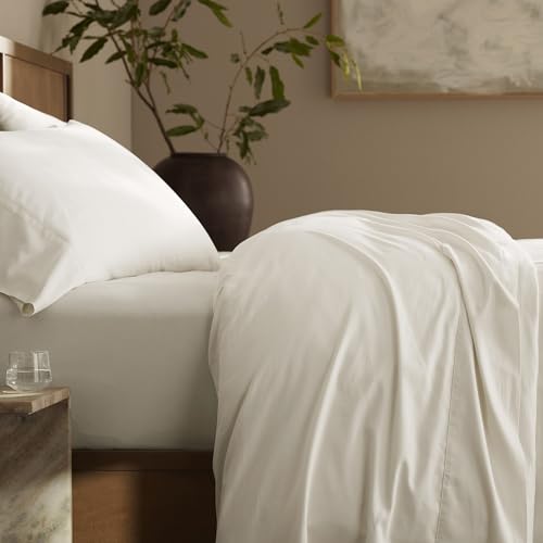 Image of BOLL & BRANCH Signature Hemmed Sheet Set, King, Cream
