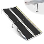 LIEKUMM – LIEKUMM Rollstuhlrampe 243 cm, 300 kg Tragkraft Aluminium Ra