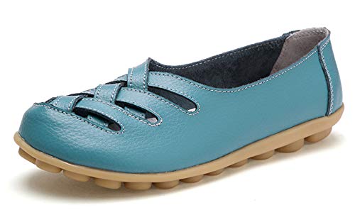Image of VenusCelia Women's Braided-Nests Walking Flat Loafer