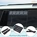 Car Rear Side Window Louvers Air Vent Cover Compatible with Land Rover Defender 110 130 2020-2025 Rear Side Window Louvers Sun Shade Cover Wind Vent Air Deflector Decorator with Mesh Net Accessories