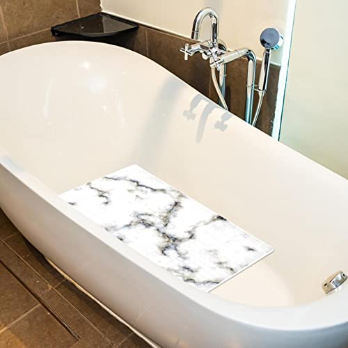 Tapis de douche lavable en machine antidérapant avec trous de drainage efficaces