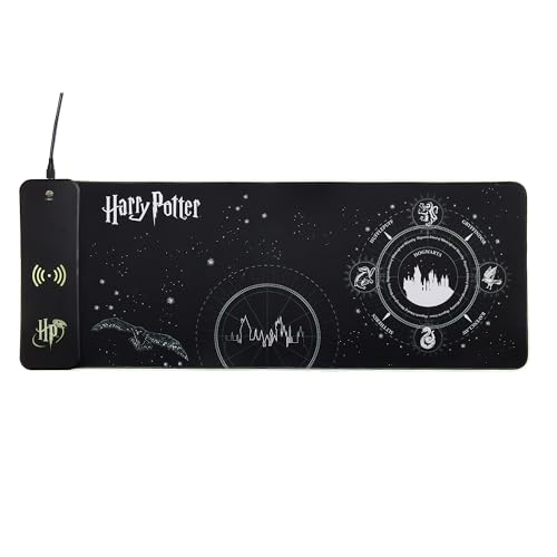 Tapis de jeu Harry Potter XL RGB pour illuminer vos soirées gaming de Poudlard