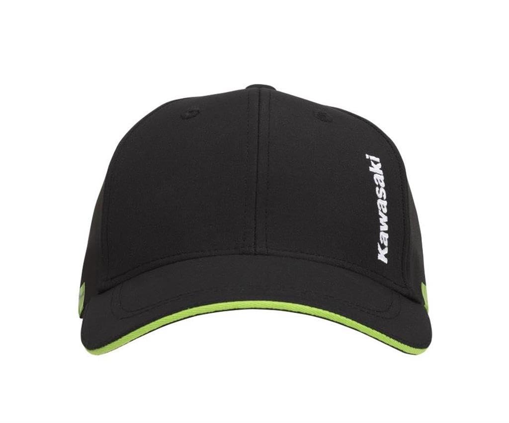 Kawasaki Sports Cap Base Cap czapka czarna zielona
