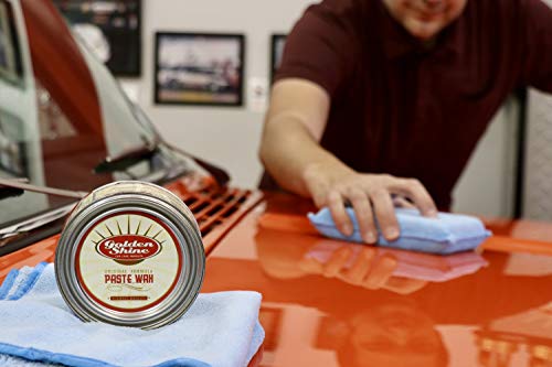 Cera en pasta de carnauba Golden Shine 7 oz miniatura 7