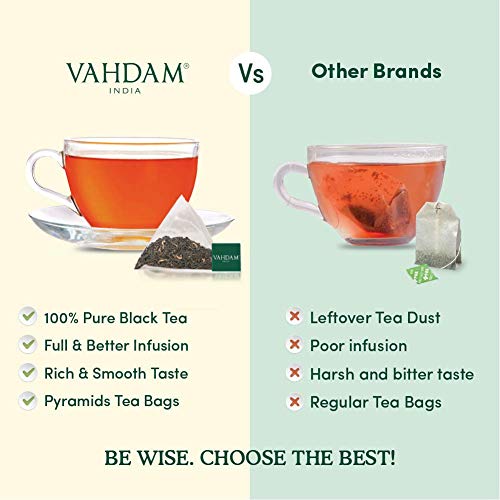 Vahdam, Special Darjeeling Collection I Combo Pack Of 2 - Daily Darjeeling (12 Oz) & Darjeeling Summer (30 Black Tea Bags) Pure Unblended Darjeeling Black Tea I Medium Caffeine #TOP2