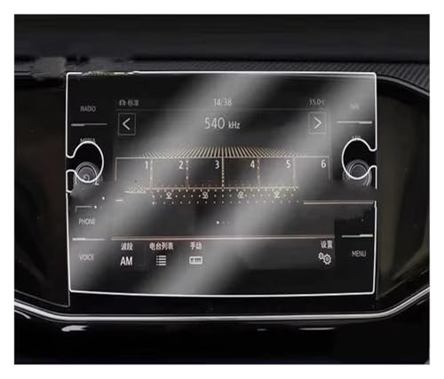 Verre tremp_ pour VW T-roc voyagez l'esprit tranquille avec votre _cran 6.5