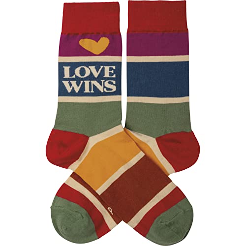 Calcetines arco iris Love Wins dile adiós a las rozaduras con este ajuste flexible 3