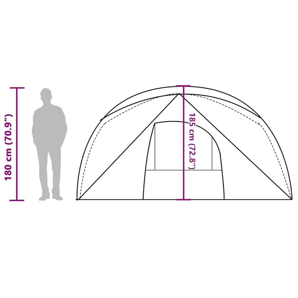 vidaXL tenda familiare tende familiari tenda da campeggio