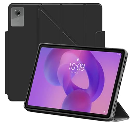 For Lenovo Tab K12 (ZAGJ0013JP/ZAGJ0044JP)/Idea Tab Plus �P�[�X 12.1�C���` �^�u���b�g�J�o�[ �ی�P�[�X �yHUKWIMO�z �X�^���h�@�\�t�� ���^ ���y�� �S�ʕی� ����PU �X�N���b�`�΍� 