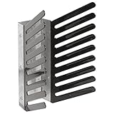 Peachtree Woodworking Supply Peachtree 2271 Saw Blade Storage Rack, Safely Store Up to Eight Saw Blades, Store Table Saw Blades, Circular Saw Blades and Either 10 or 12 Blades