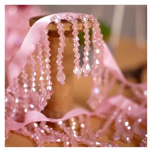 Garniture chapeaux accessoires décoratifs avec perles de cristal - 3