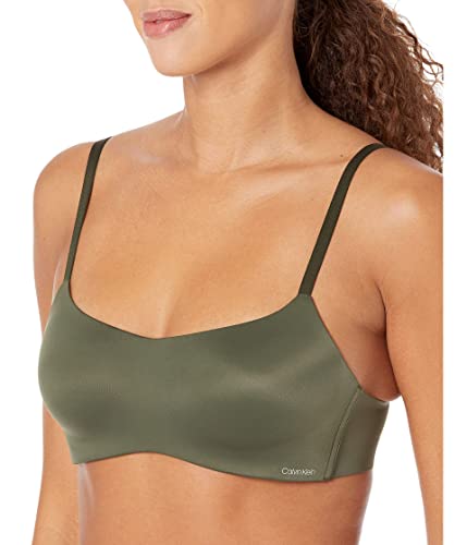 Image of Calvin Klein Women's Liquid Touch Lightly Lined Scoop Neck Bra