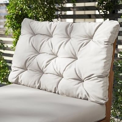 Amazon.co.jp: IKEA イケア 背もたれクッション 屋外用 ライトグレー