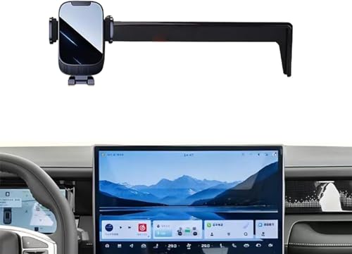 Car Phone Holder Bracket Fit for Jetour T2 2023 2024 2025 Accessories 15.6-inch Screen Fixed Clip 360 Degree Rotating Car Navigation Screen Phone Holder
