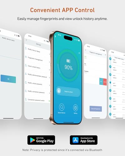 Biometric Gun Safe for Pistols
