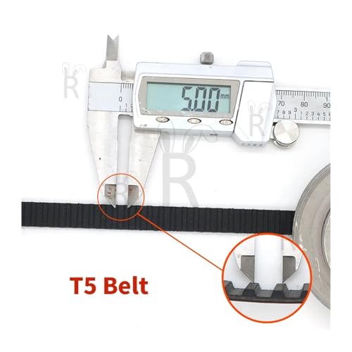 Courroie de distribution T5 synchrone caoutchouc 225mm largeur 30mm dent trapézoïdale - 3