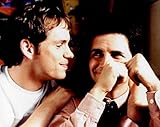 Queer as Folk Gale Harold as Brian with Hal Sparks as Michael 8 x 10 Inch Photo