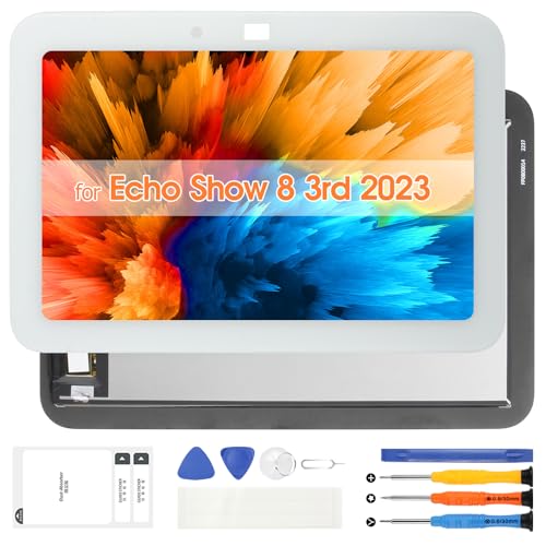 Digitalizador táctil Echo Show 8 3ª Gen repuesto pantalla LCD R85SD6