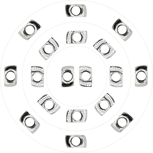 200 pieces 2020 series m5 t nuts m5 t slot nuts for aluminum profile