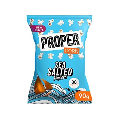 Propercorn Popcorn Salzig - Lightly Sea Salted 70g Snack-Pack zum Teilen Cover