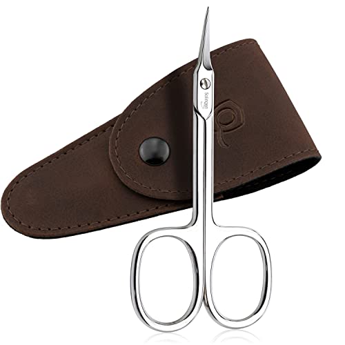 marQus Ciseaux à ongles de qualité supérieure Solingen/Allemagne – Extra tranchants avec lame incurvée et étui - pour les mains et les pieds - Convient...