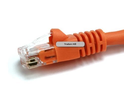 Cable patch Cat6 5 ft naranja pack 10 miniatura 1