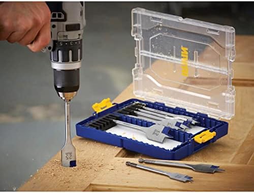 Blue Groove 4X Flat Bit Set, 8 Piece