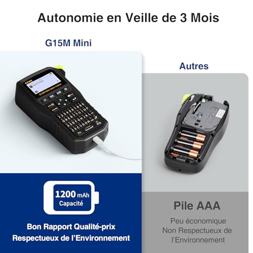 Étiqueteuse résistante aux UV SUPVAN G15M portable pour industrie - 4