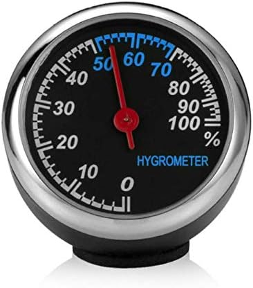 ミニ車の自動車デジタル時計自動腕時計自動車温度計湿度計装飾飾り時計車のアクセサリー Hygrometer オンライン限定商品