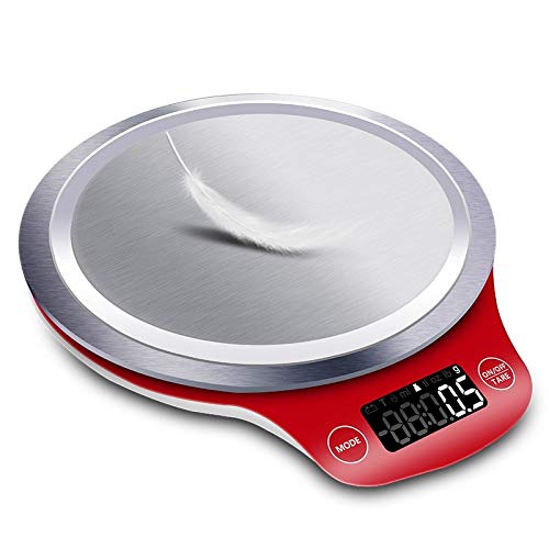 Kitchen Scales LCD Kitchen Scale Digital Gram Metal Electronic Accurate Balance Mini Cooking Food Measure Tools Pallet Food