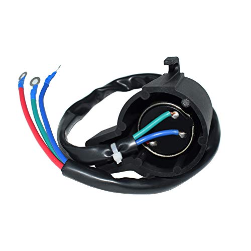 Motorcycle Ignition Switch Lock Set Assembly with Wires +2 Keys Compatible with Harley Davidson Sportster XL 883 XL883 1999-2005 XL1200 1996-2003 48154-05A / 71441-94