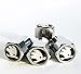 Price comparison product image Protrex UK ® Chrome Wheel Valve Dust Caps. Octavia Karoq Scala Kamiq VRS 230 Fabia Superb Kodiaq Rapid Rapide Citigo Spaceback Yeti