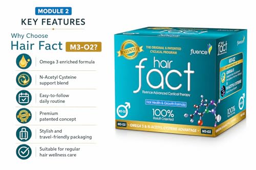 Image of Hair Fact Fluence (M3-O2) Advanced Cyclical Therapy Kit for Men
