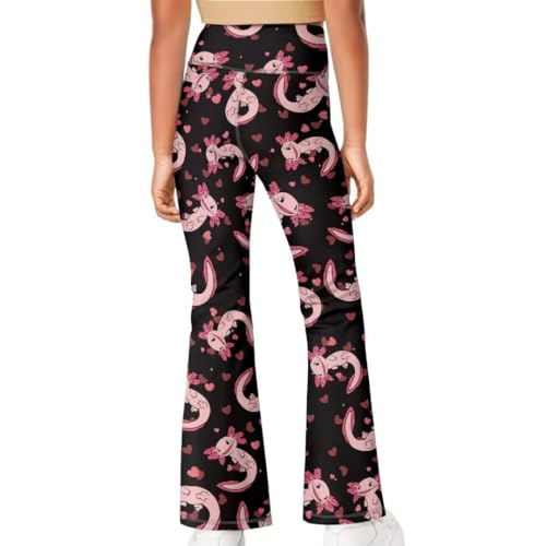 5-14 Bell Bottoms for Girls Cute Yoga Pants for Girls Flare Leggings Kid4