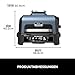 Ninja Woodfire Pro Connect XL Elektrischer BBQ Smoker Grill, App-Steuerung, digitaler Temperaturfühler, Rippenrost, Deckel, großer 7-in-1 Outdoor Grill & Heißluftfritteuse, blau & schwarz OG901EUAMZ