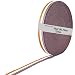TUKA-i-AKUT 46 Metros x 25mm Cinta Colorido Correa de Correas de Cincha de Poliéster - 1,3mm Espesor, Cinta para Decoración Bricolaje Craft Mochila Flejes Delantal Bolsas, Marrón/Blanco/Gris, TKB5074