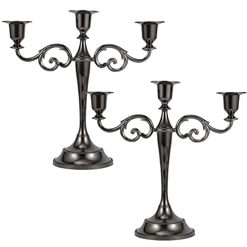 Dyna-Living Candelabra Candle Holder 3-Candle...