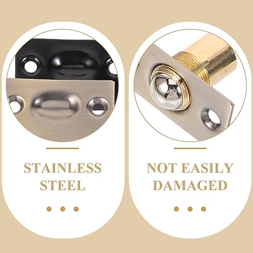 5 Sets Kugelschnäpper für Innentüren, stilvolle Türbeschläge, unsichtbares Design, zuverlässige Leistung, ideal für Möbel und KTV, insgesamt 10 Stück