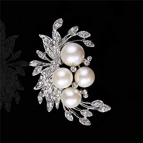 Broche PULABO Broche de Broche de Broche de Broche de Diamante Broche para Mulheres Elegante Broche