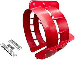 GHmarine PG00140 Boat Propeller Safety Cover for Outboards and Stern Drives 70-120 HP Guard with 14 Inches and Red Polypropylene Plastic