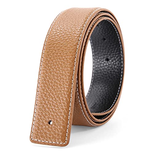 Women's/Men's Belts Genuine Leather For Replacement Belt Strap Without Buckle 1.5