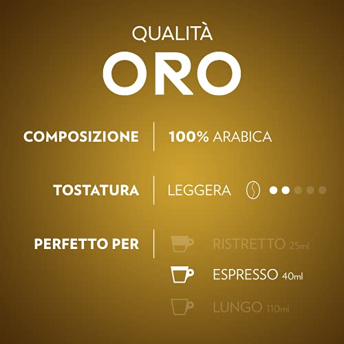 Lavazza, Qualità Oro, 100 Capsule in Alluminio