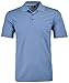 Produktbild Ragman Herren Softknit-Polo fein gestreift,Mittelblau,XL