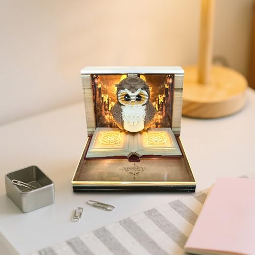 Cadeau de Noël décoration de bureau notes autocollantes 3D